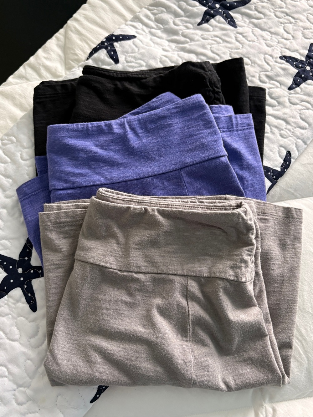 Columbia women’s cotton skirts (set of 3)- Black, Purple, Gray